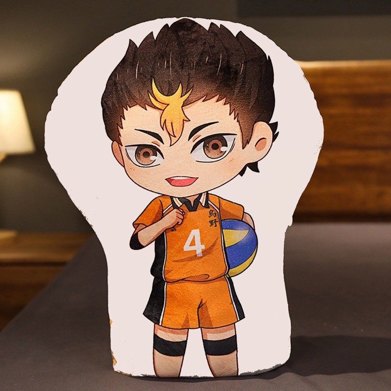 gấu ôm haikyuu / gối ANIME haikyuu in 2 mặt ảnh