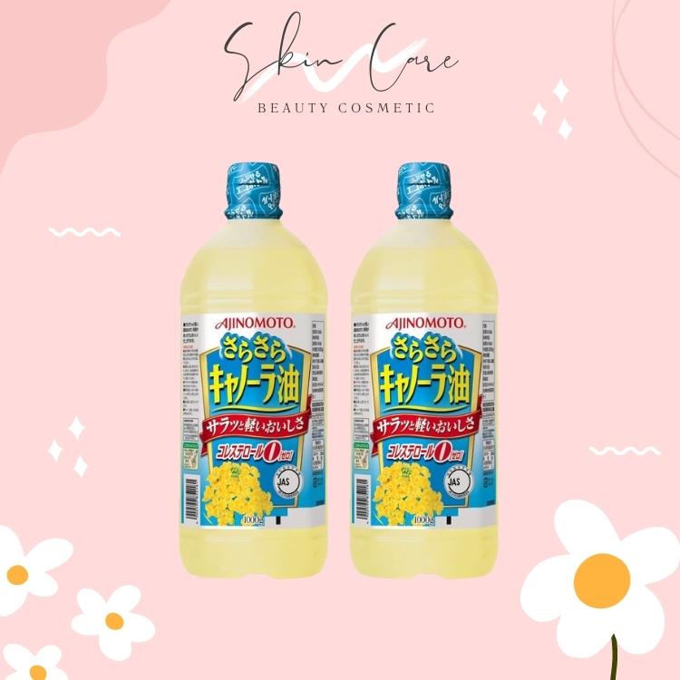 Dầu Ăn Hoa Cải AJINOMOTO Nhật Bản 1l | Dầu ăn Hạt Cải AJINOMOTO date mới