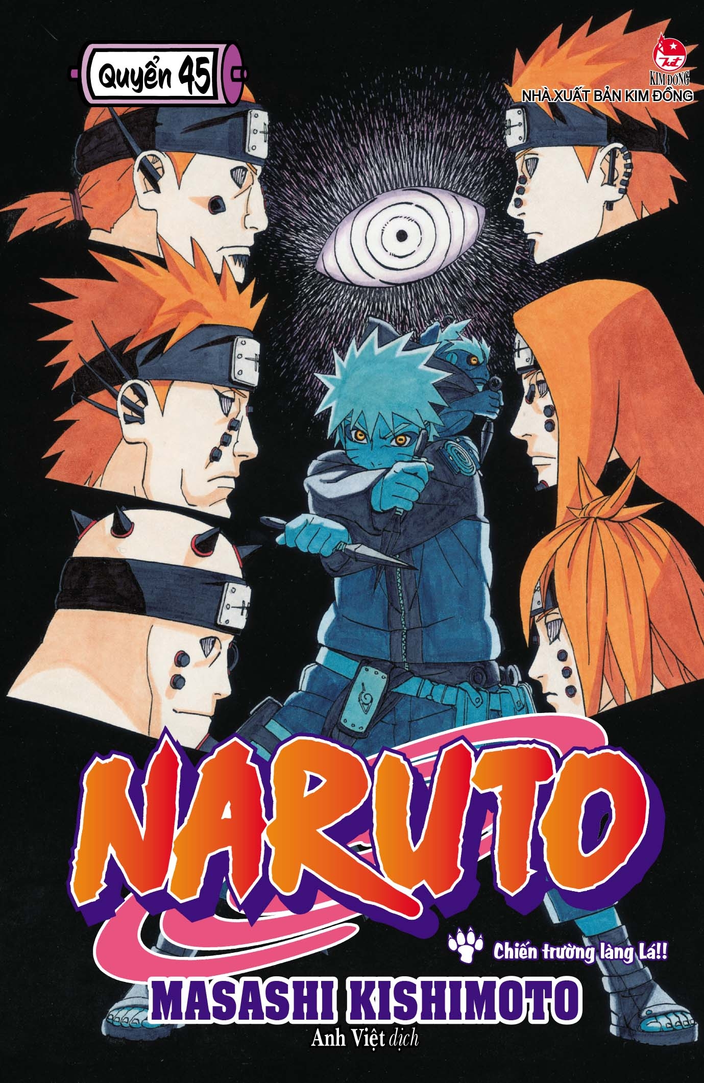 Sách Naruto Tập 45 - Manga