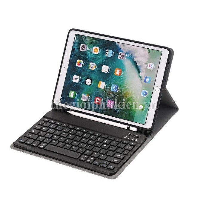 Bao da kèm bàn phím Bluetooth iPad Pro 9.7, iPad Pro 9.7 2018 Smart Keyboard