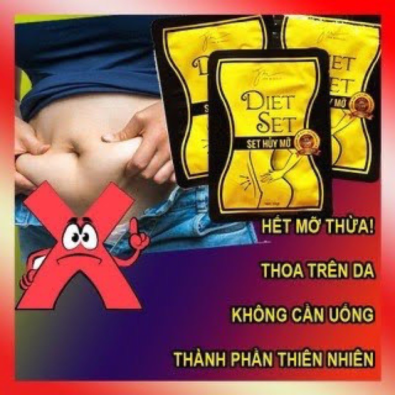 Combo 3 Gói Huỷ Mỡ Diet chính hãng | BigBuy360 - bigbuy360.vn