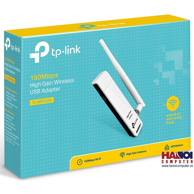 Tp-link Tl-WN 722N - USB Wifi tốc độ 150Mbps (Cái)