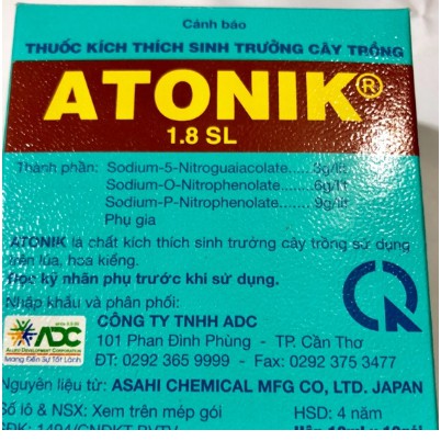 THUỐC KÍCH THÍCH SINH TRƯỞNG CÂY TRỒNG ATONIK 1 hộp