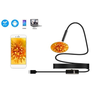 Camera Nội Soi Đầu USB Dài 2M Cho Điện Thoại Android