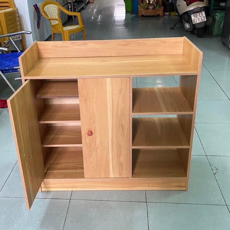 Kệ Để Giày 3 Ngăn ⚡️SALE ⚡️ Tủ để đồ lắp ghép 80cm siêu bền gỗ MDF