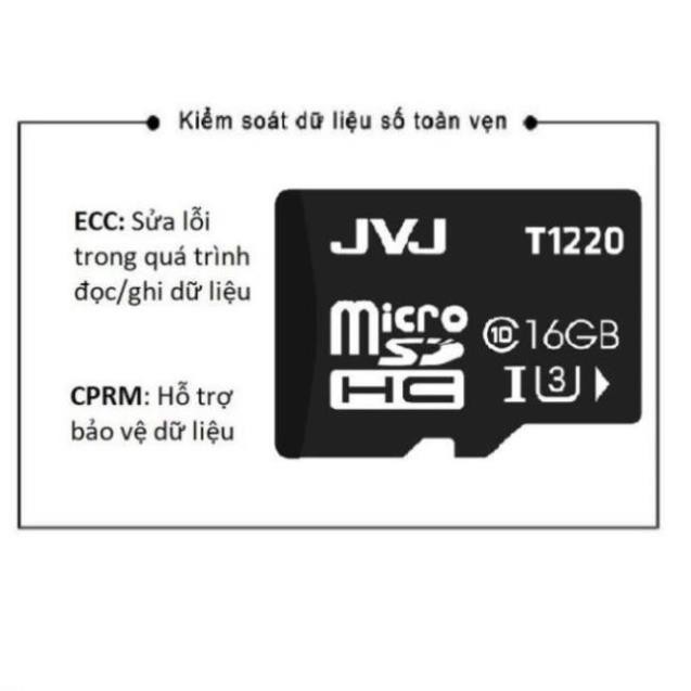 Thẻ nhớ JVJ 32GB/16GB/8GB/4GB tốc độ cao, bảo hành 5 năm chính hãng 🔥FREE SHIP🔥