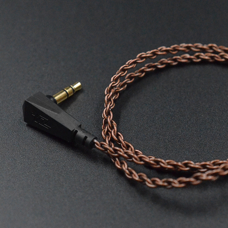 KZ ZS10 ZST ZS3 Original 2Pin Cable High-Purity Oxygen-Free Copper Twisted Upgrade Earphone Cable