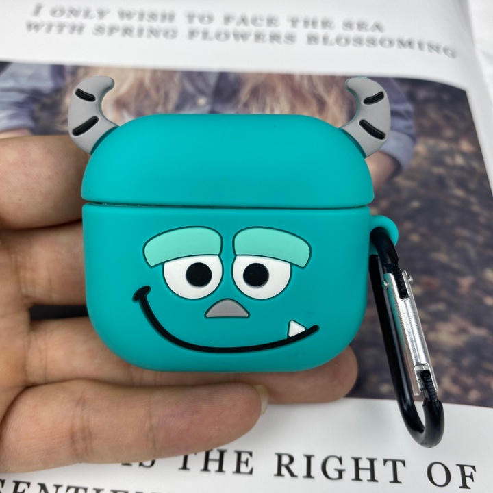 Ốp Airpods 1/2/3/Pro Sully (Công Ty Quái Vật), Case Airpods 1/2/3/Pro Hoạt Hình Cute - Mã TZAP390