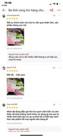 Bột CoCo rose se khít sạch viêm