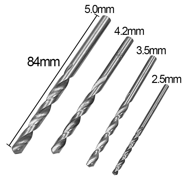 Bộ Taro Tạo Ren M3-M6 Kèm 5 Mũi Khoan HSS - Bộ Taro 9 món Cao Cấp