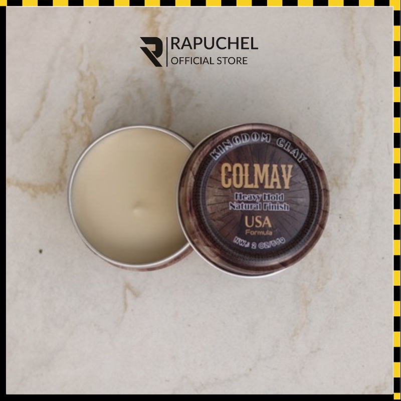 Sáp vuốt tóc nam Colmav Kingdom Clay giữ nếp siêu cao cấp Rapuchel Store C01