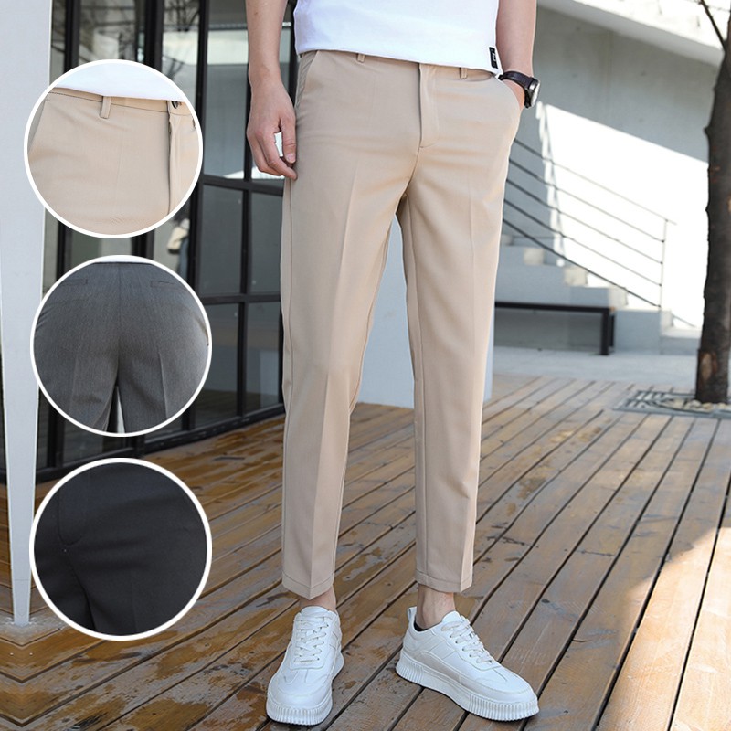 Quần Tây Nam Ống Đứng Size 28-40 Thời Trang Lịch Lãm