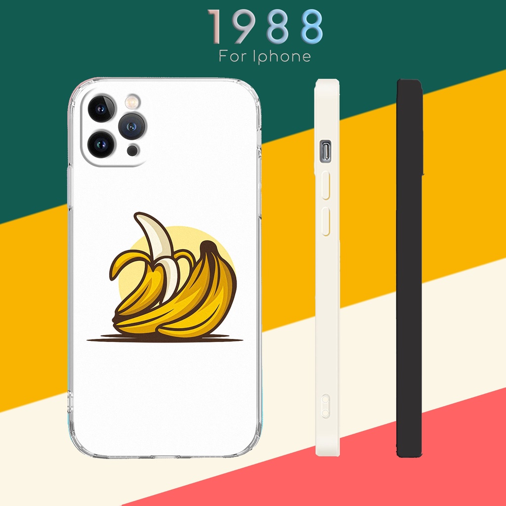 Ốp lưng IP nải chuối may mắn if Iphone 6 7 8 X XR XS SE 11 12 13 PLUS PRO PROMAX LRT220680