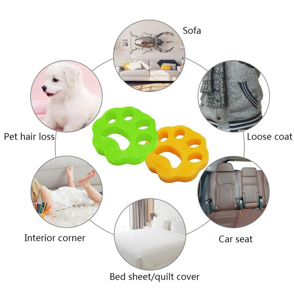 Dụng Cụ Loại Bỏ Lông Thú Cưng Trên Ghế Sofa, Xe Hơi Bằng Silicone