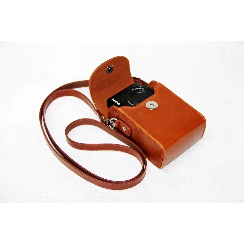 Túi Da PU Đựng Máy Ảnh Panasonic Luminx dmc-LX15 LX10 LX9 XT2 TZ200 TZ100 ZS220 110 TZ95 TZ90 TZ85 ZS80 ZS70