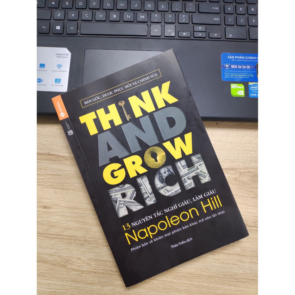 Sách - 13 Nguyên tắc nghĩ giàu, làm giàu - Think and Grow Rich - Napoleon Hill (Tái bản 2020)