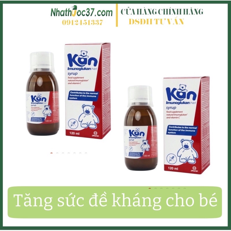 Tăng cường sức đề kháng Imunoglukan P4H cho bé - Imuno Glukan P4H tăng cường sức đề kháng cho bé khoẻ mạnh