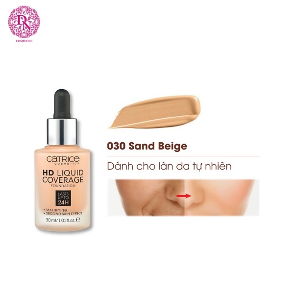 Kem nền Catrice Liquid Coverage Foundation Gogo Tales 30ml