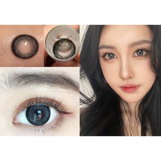 [Hàng mới về] Hộp Đựng Kính Áp Tròng Màu Xám Kích Thước 14.50mm 0-8.00 Cao Cấp