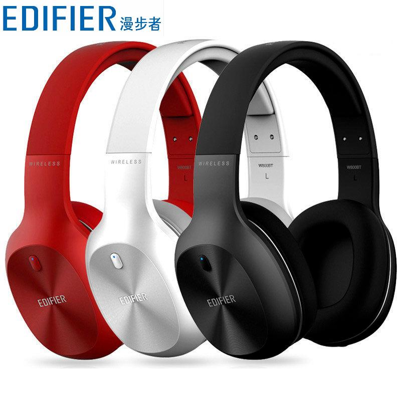 Tai nghe Bluetooth Edifier W800BT5.0 Thể thao gắn trên đầu Chạy nhạc Giảm tiếng ồn Loa siêu trầm dự phòng siêu dài