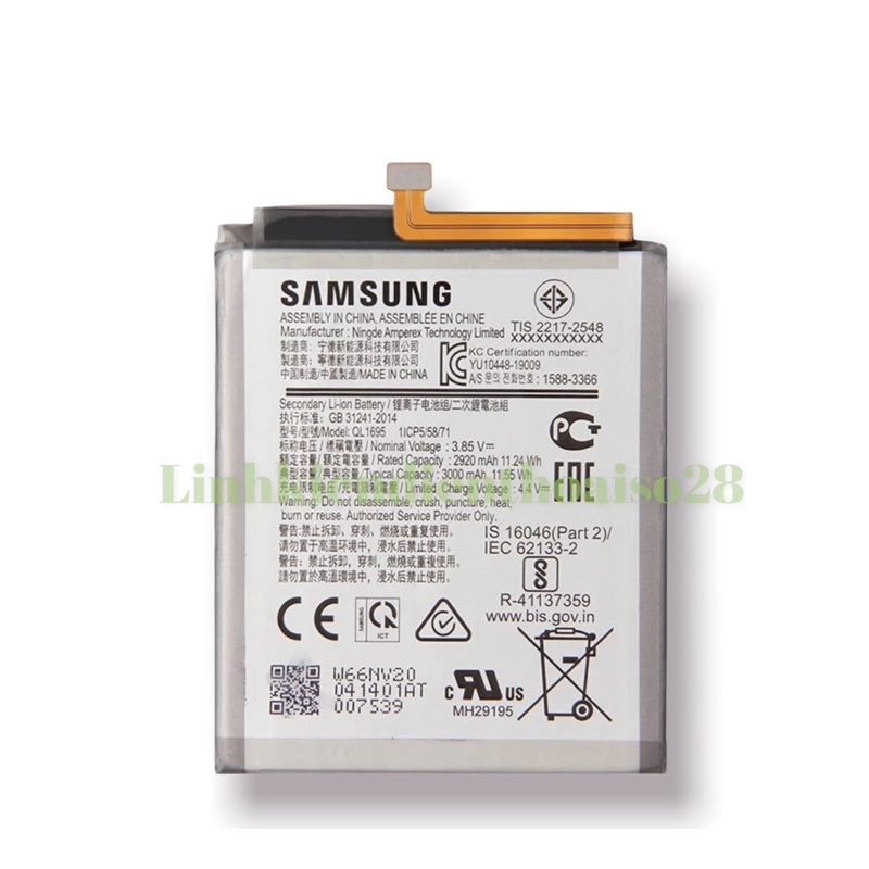 PIN ĐIỆN THOẠI SAMSUNG GALAXY A01 ( model : QL1695 )