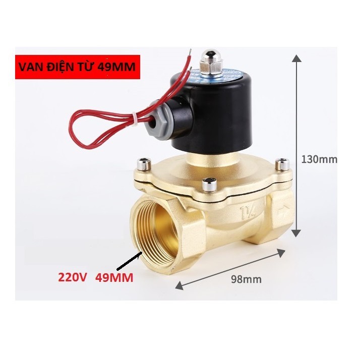 Van điện từ 49mm-220V - VĐT49