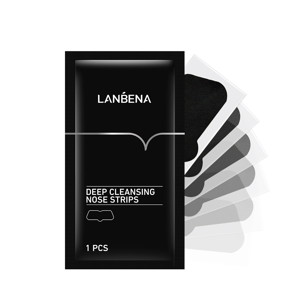 (Hàng Mới Về) 1 Miếng Dán Mũi Lột Mụn Đầu Đen Làm Sạch Sâu Lanbena | BigBuy360 - bigbuy360.vn