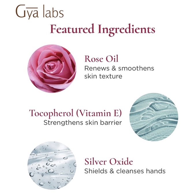 Kem Dưỡng Da Tay Hoa Hồng Gya Labs Shea Butter &amp; Rose oil Hand Cream 60ml USA