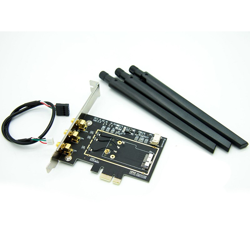 Bộ Chuyển Đổi + Ăng Ten Cho Broadcom Bcm94360Csax Bcm943602Cs Bcm94331Csax | BigBuy360 - bigbuy360.vn