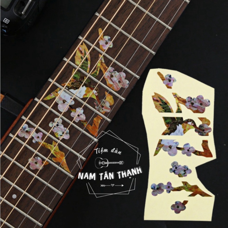 Miếng Dán Khảm Cần Đàn Và Trang Trí Họa Tiết Cho Guitar/Ukulele Nhạc cụ cao cấp phân phối chính thức