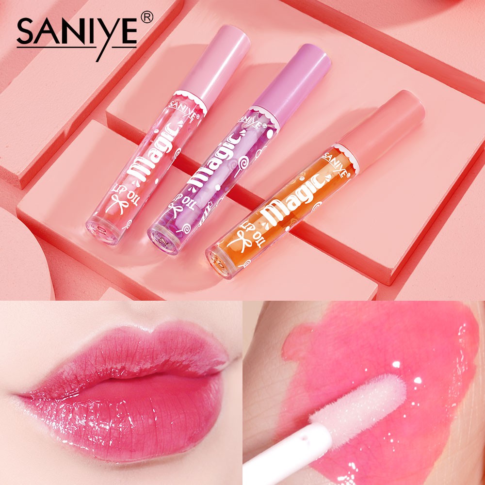 Son Bóng SANIYE L1158 4ml Dưỡng Ẩm Chống Thấm Nước Thay Đổi Màu Sắc | BigBuy360 - bigbuy360.vn