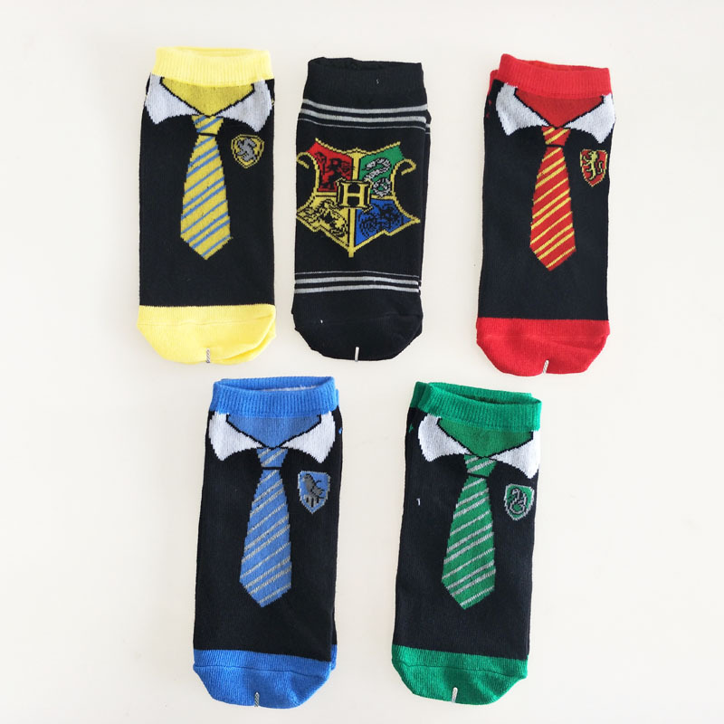 Greet Cod Vớ Cotton Cổ Thấp Phong Cách Harry Potter Cá Tính Cho Nam Nữ