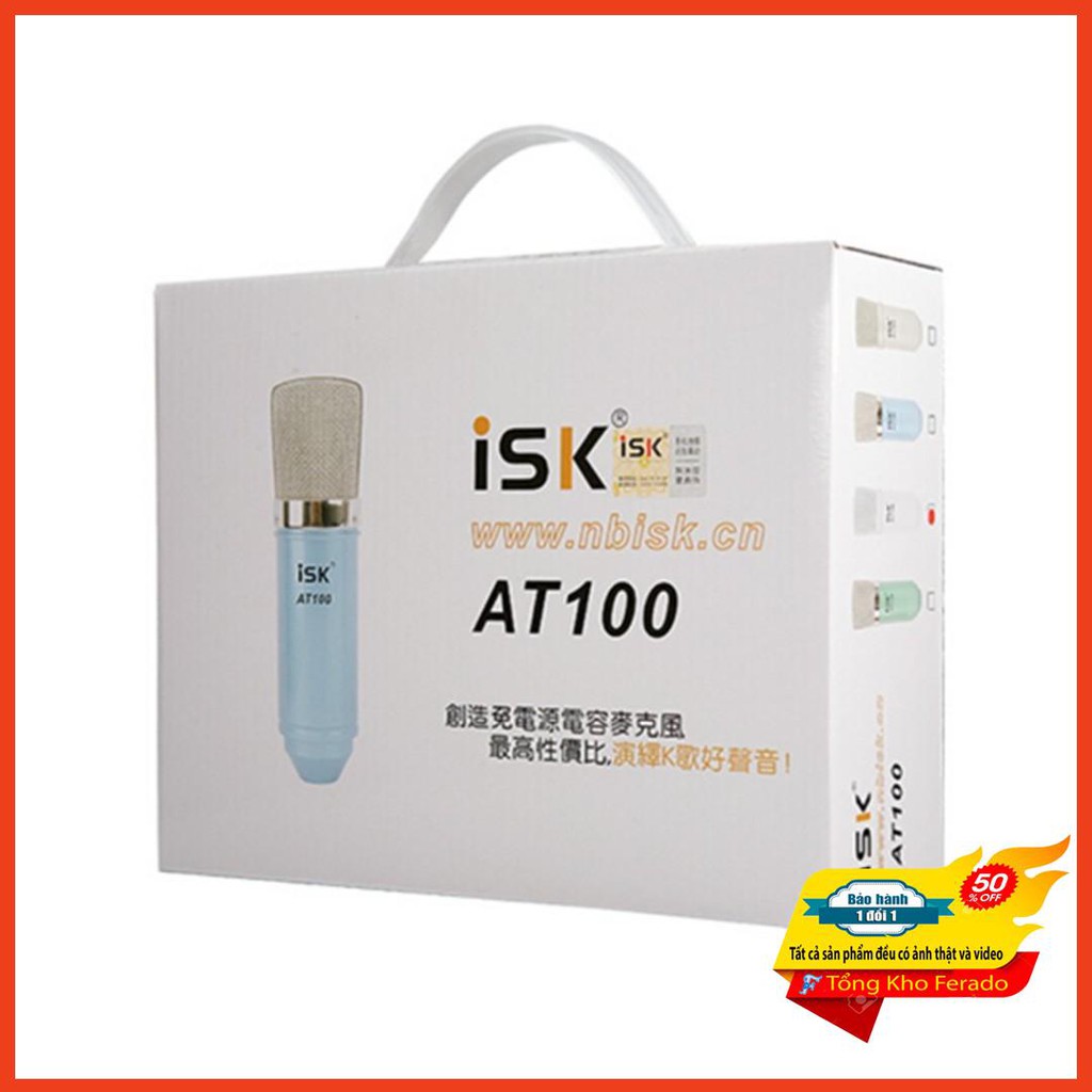 [ Siêu rẻ ] Micro thu âm ISK AT100