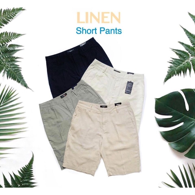 Quần sooc đũi polham