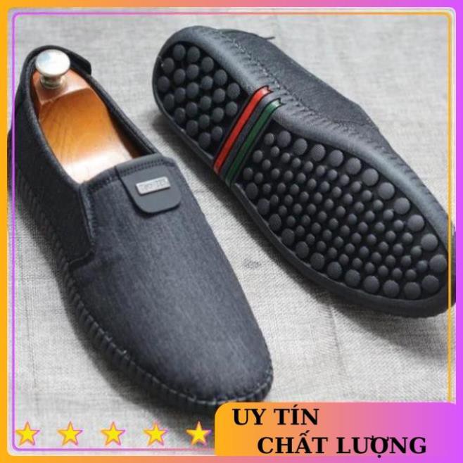 Giày lười nam vải cao cấp 3 màu sang trọng,trẻ trung | BigBuy360 - bigbuy360.vn
