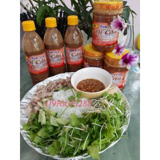 Mắm nêm Dì Cẩn chính gốc 100% chai 500g