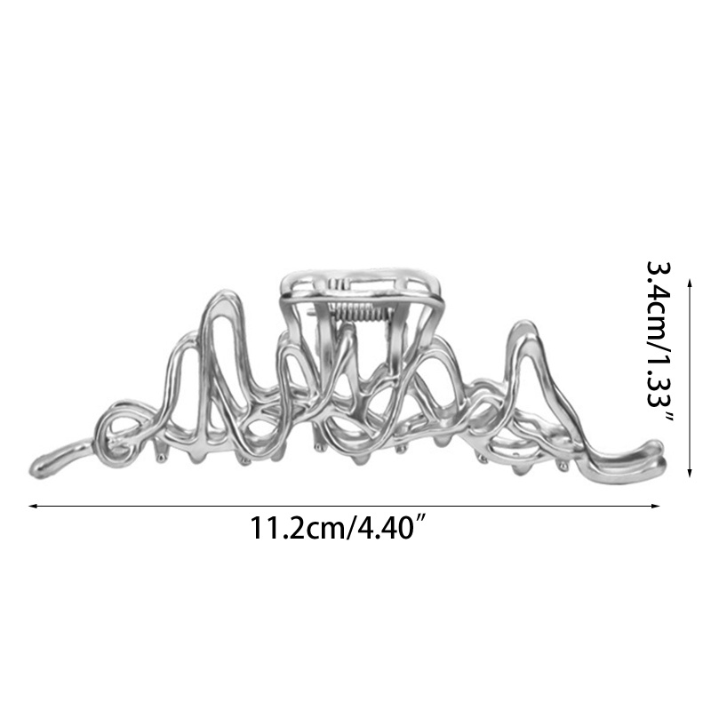 Kẹp Tóc Cỡ Lớn Thời Trang Mùa Hè Chất Lượng Cao Cho Nữ