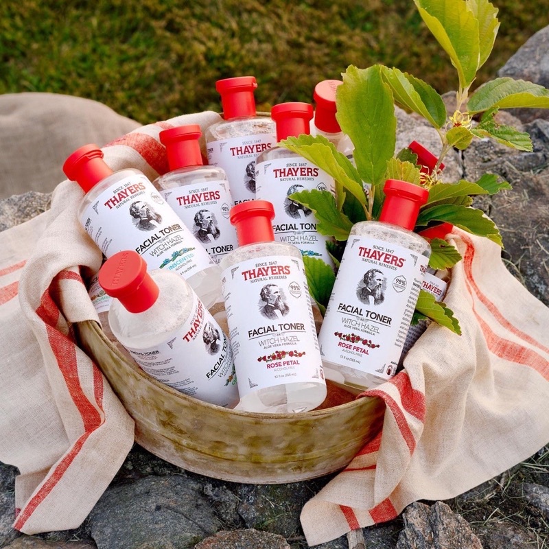 Nước hoa hồng Toner Thayers Alcohol Free Witch Hazel 355ml - Thayer Không Cồn