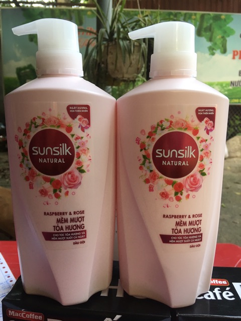 DẦU GỘI SUNSILK NATURAL MỀM MƯỢT TOẢ HƯƠNG 65l