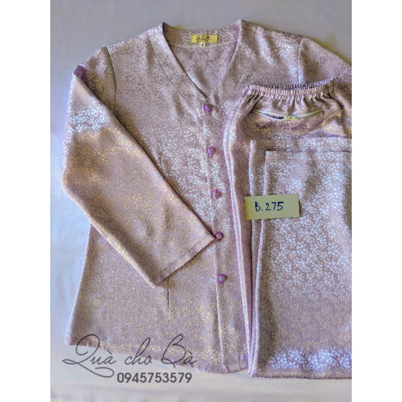 QUẦN ÁO NGƯỜI CAO TUỔI (BỘ GẤM THÁI TUẤN)