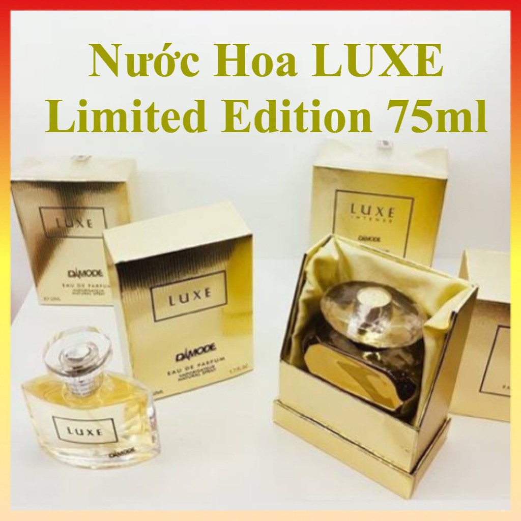 Nước hoa nữ chính hãng,thương hiệu DAMODE,nước hoa nữ thơm lâu,LUXE phiên bản ĐẶT BIỆT edition 75ML,mùi hương khó quên.