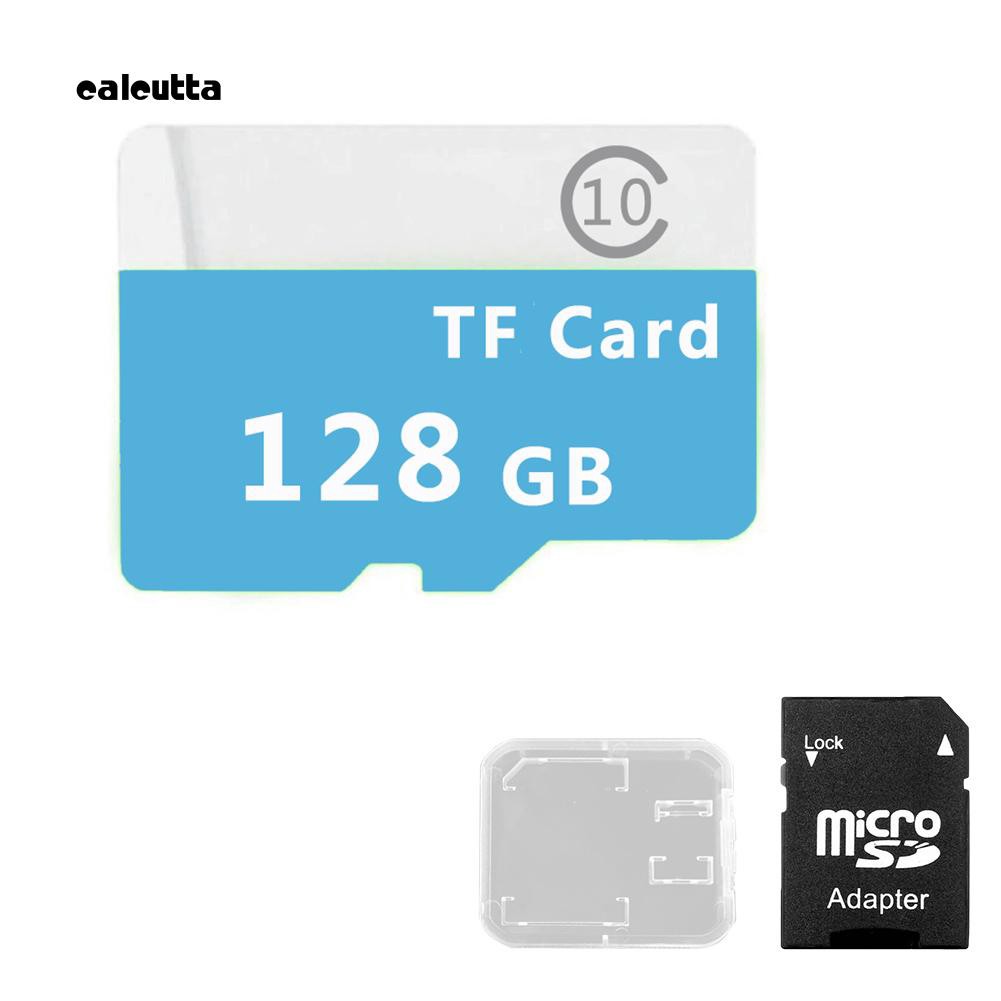 Thẻ nhớ Micro SD TF 128GB/256gb/512GB kèm đầu đọc thẻ và hộp đựng tiện lợi