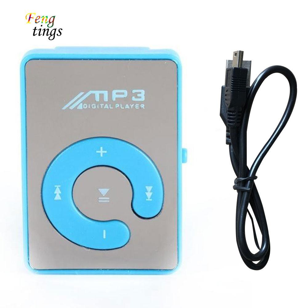 Máy Nghe Nhạc Mp3 Mini Hỗ Trợ Thẻ Nhớ Micro Sd Tf