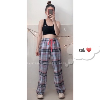 Quần flannel pants