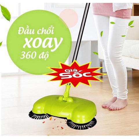 May Hut Bui Tu Dong, Chổi Quyét Nhà Hút Bụi Thông Minh Magic Broom Mẫu Sô 10