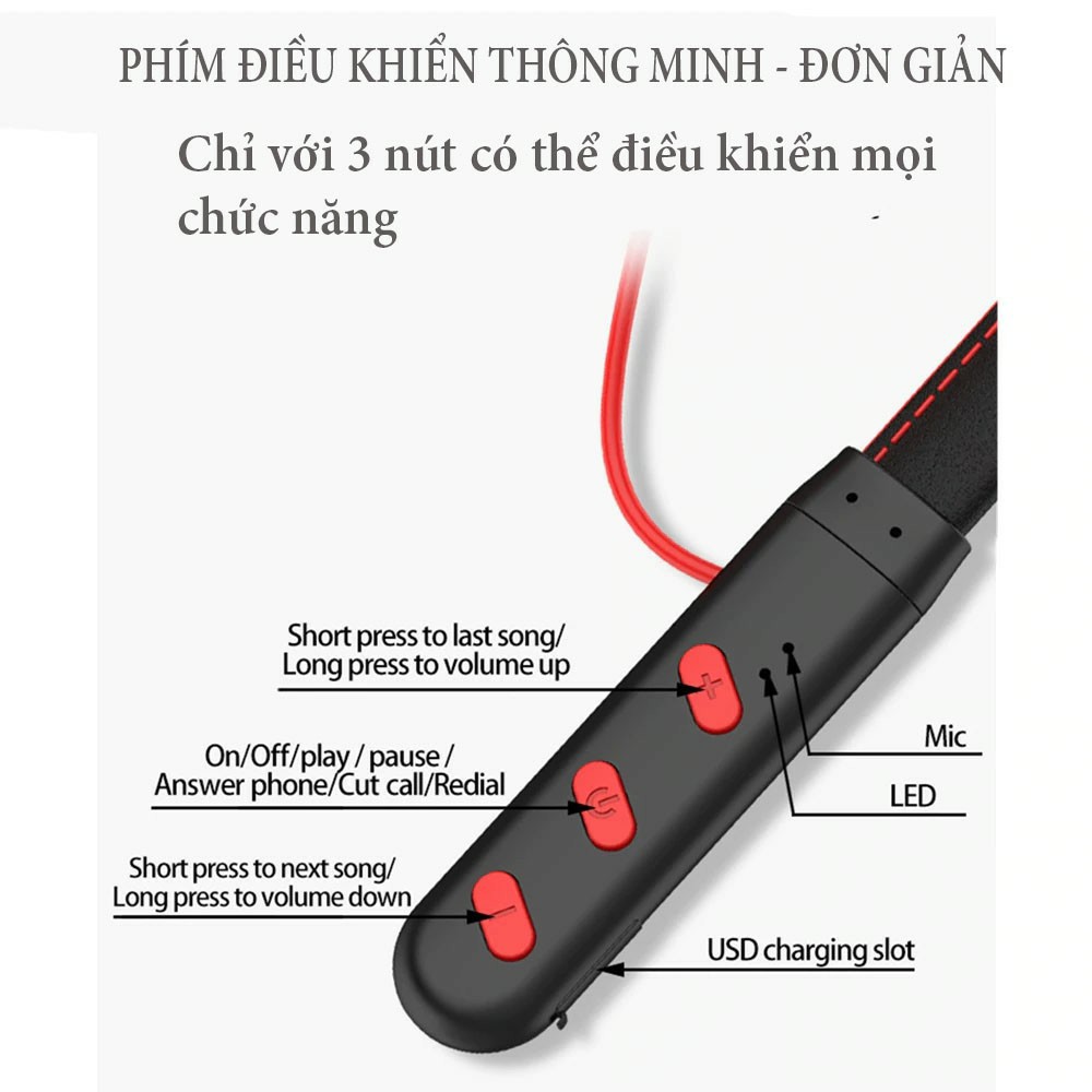 Tai nghe bluetooth 4.0 pin 15h ZAWA HBS 900 S G8(Hàng Nhập)