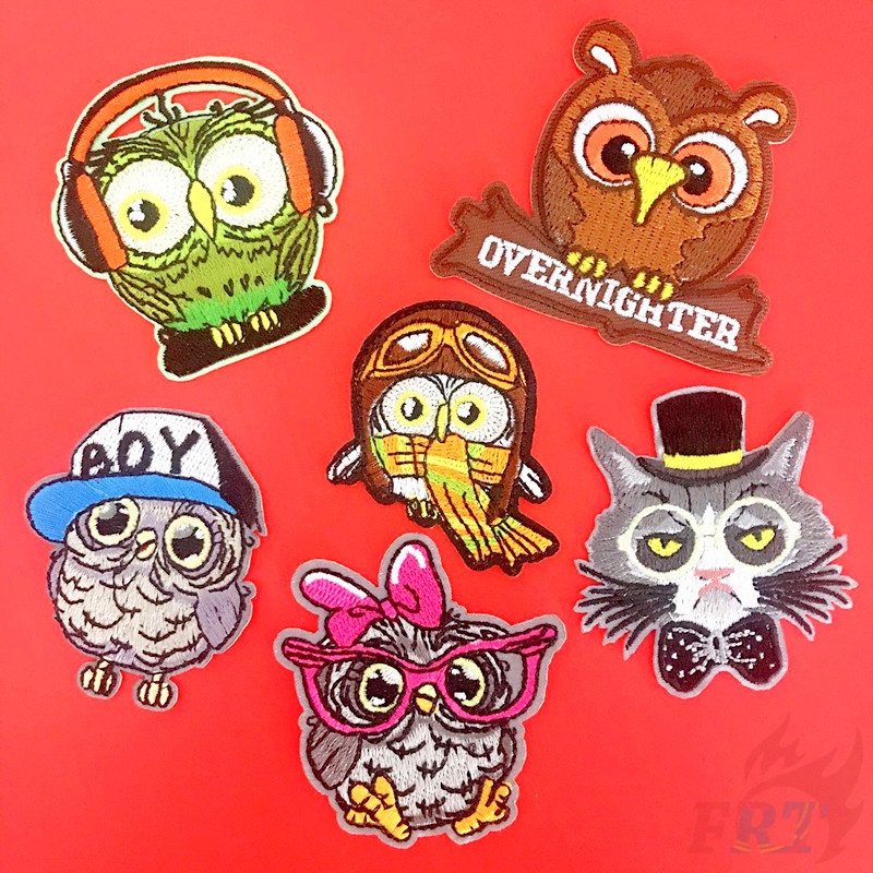 Miếng vá ủi vải thiết kế động vật hoạt hình đáng yêu