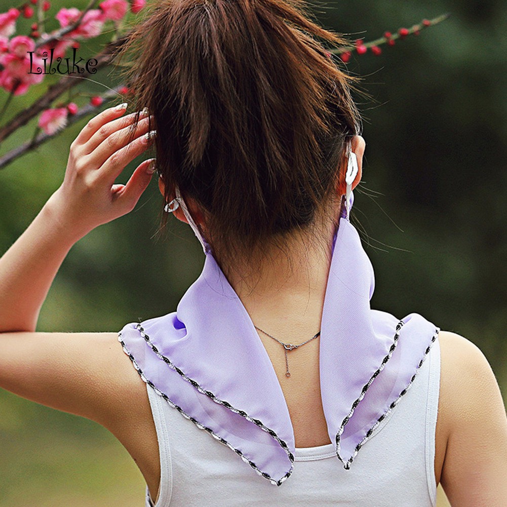 Khẩu Trang Chống Nắng Chống Bụi Thoáng Khí Dành Cho Nữ