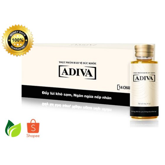 Dưỡng chất chống lão hóa ADIVA Collagen hộp 14 chai x30ml