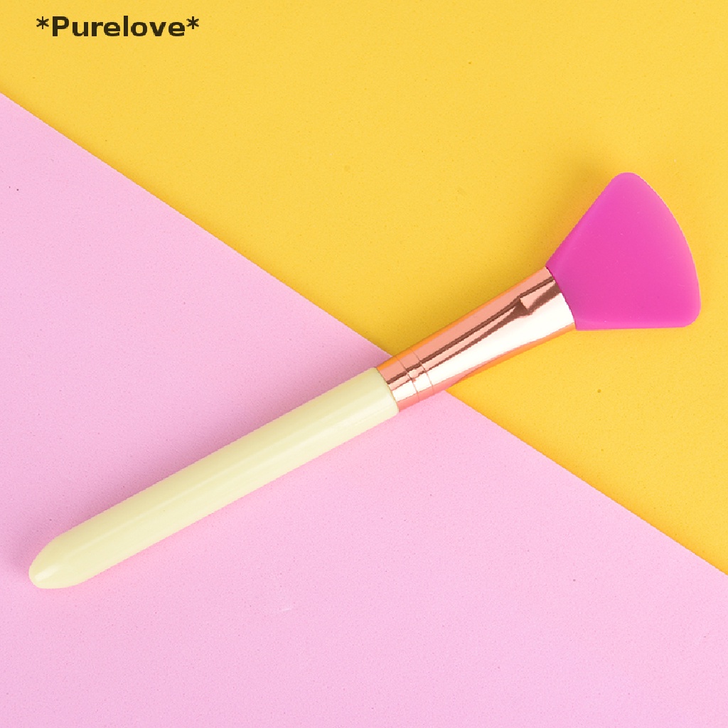 1 Cọ Silicone Trộn Mặt Nạ Bùn Chăm Sóc Da 3 Mẫu Tùy Chọn